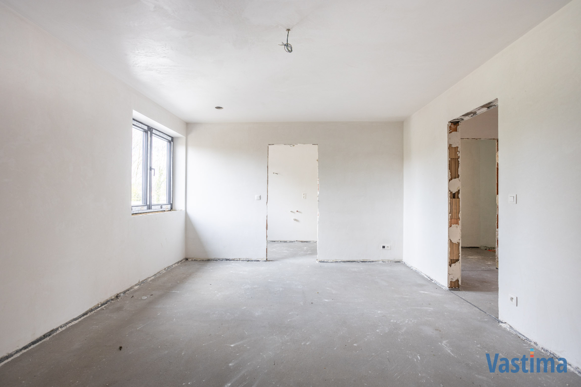 Immo Vastima - Huis Te koop Denderleeuw - Nieuwbouw halfopen woning met 3 slaapkamers, garage en tuin
