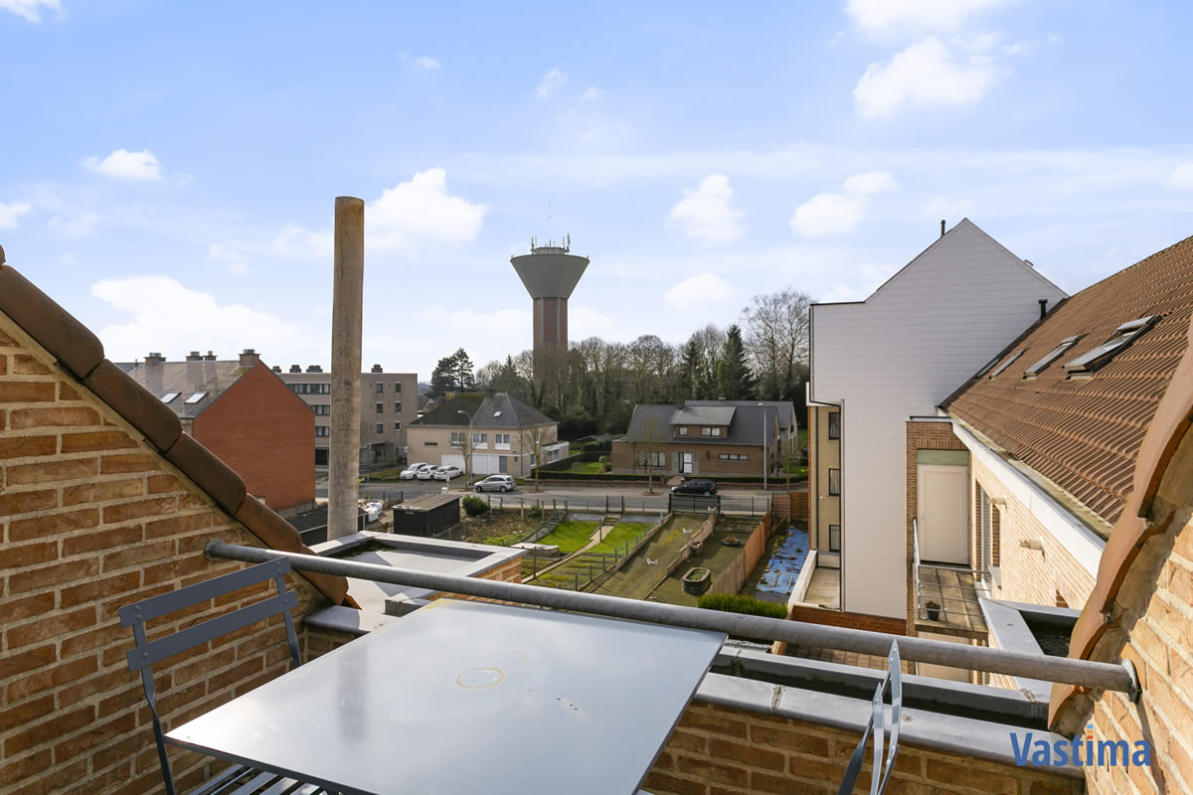 Appartement Verhuurd Asse - Lichtrijk dakappartement met terras centrum Asse