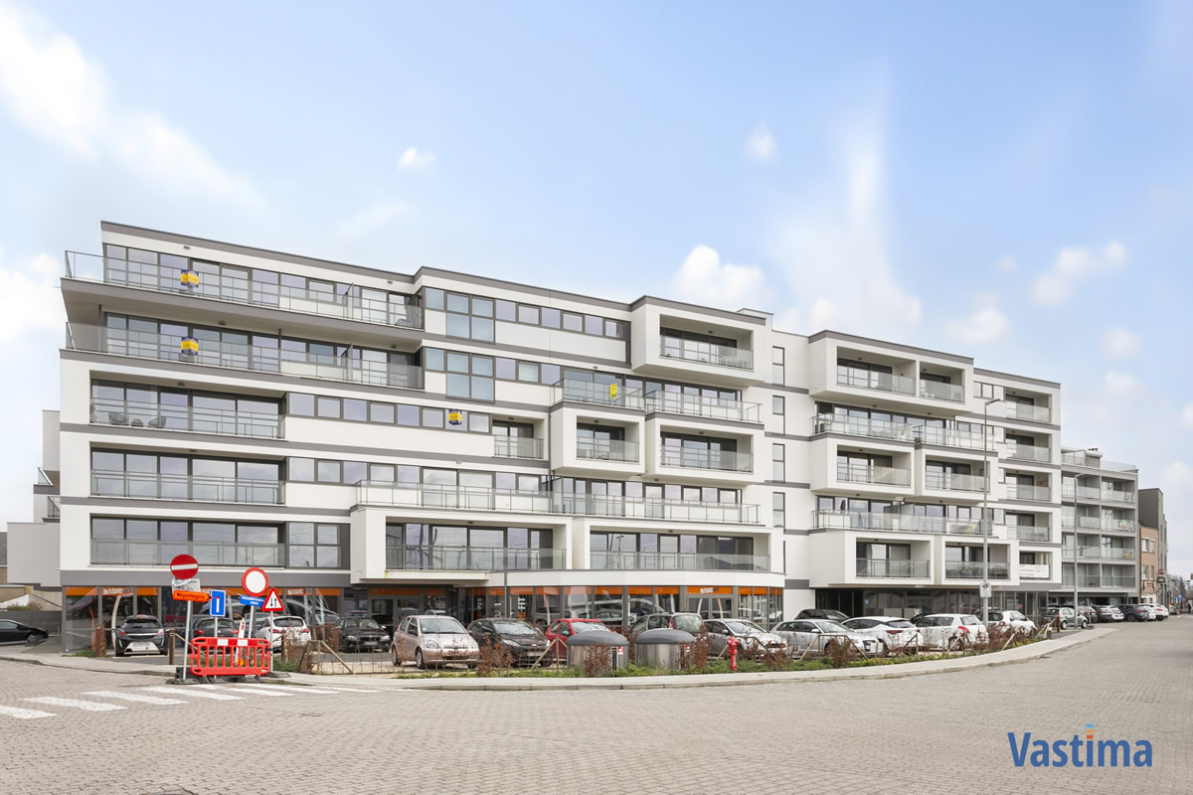 Appartement Te huur Denderleeuw - Nieuwbouwappartement met 1 slaapkamer, terras en lift