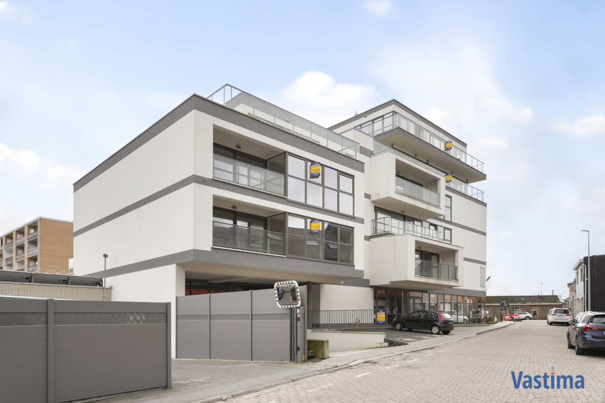 Appartement Verhuurd Denderleeuw - Nieuwbouwappartement met 1 slaapkamer, terras en lift