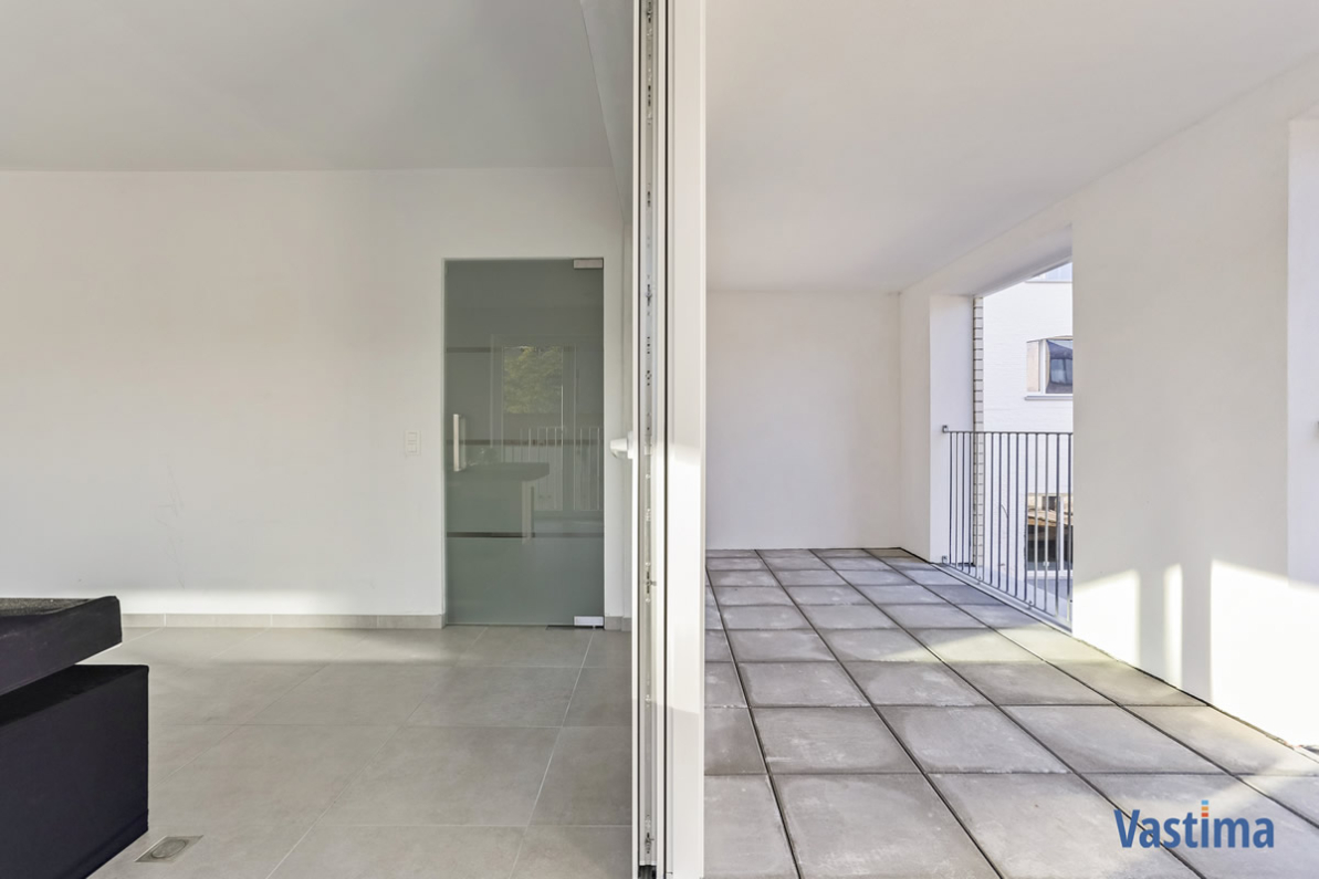 Immo Vastima - Appartement Verkocht Aalst - Ruim nieuwbouwappartement met 2 slaapkamers en 2 terrassen - inclusief garage en kelder