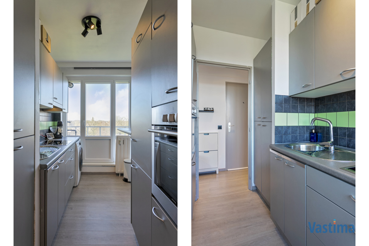 Immo Vastima - Appartement Verkocht Aalst - Trendy tweeslaapkamer appartement met zicht over de stadsrand