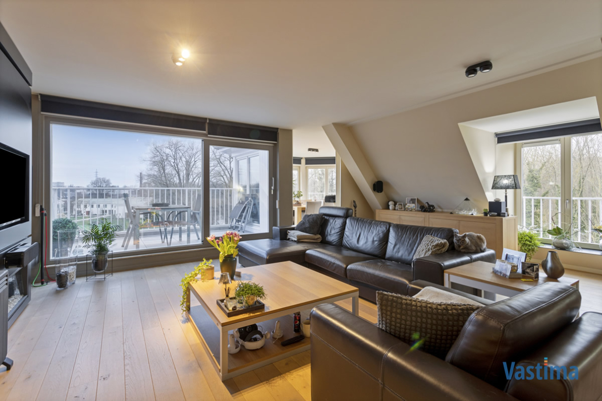 Immo Vastima - Appartement Verkocht Erembodegem - Ruim en lichtrijk appartement met zicht over de Dender en natuurgebied de Gerstjens