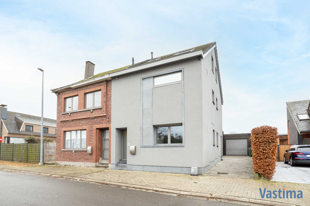 Immo Vastima - Huis Te koop Affligem - Totaal gerenoveerde woning met tuin en garage