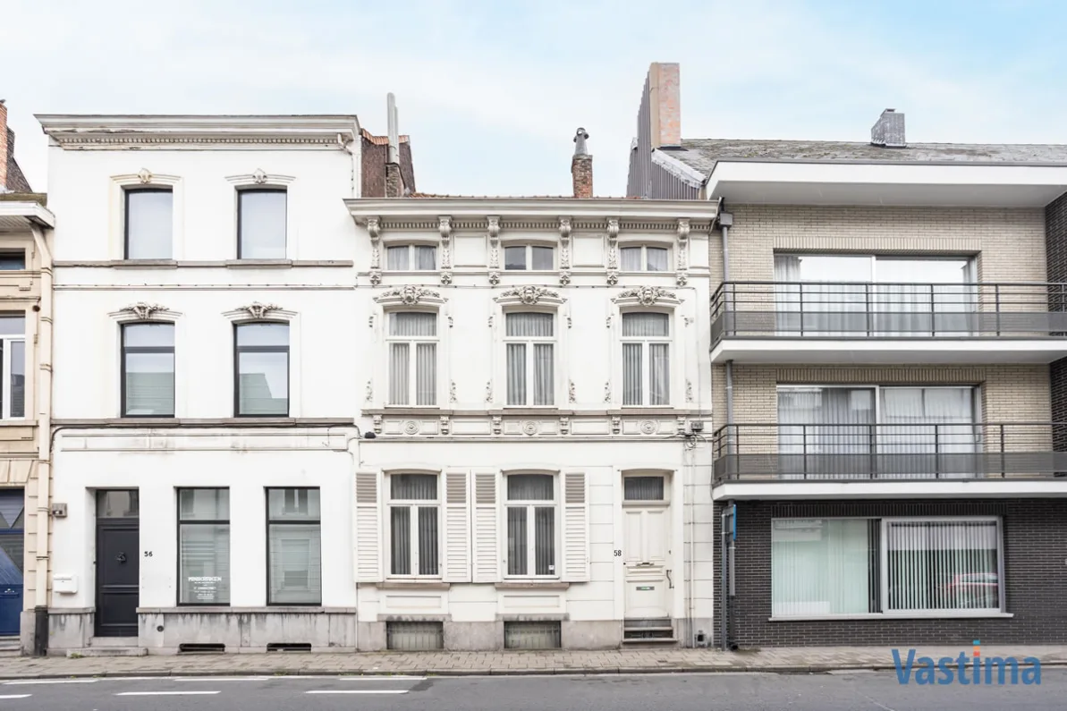Immo Vastima - Huis Verkocht Aalst - Herenhuis met tuin en garage nabij centrum Aalst