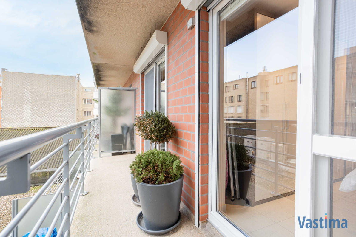 Immo Vastima - Appartement Te koop Knokke - Hedendaags leefappartement met 2 terrassen