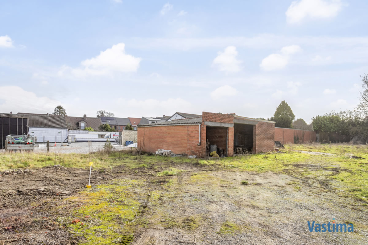 Immo Vastima - Grond Te koop Lede - Bouwgrond in verkeersluwe straat nabij dorpskern Lede