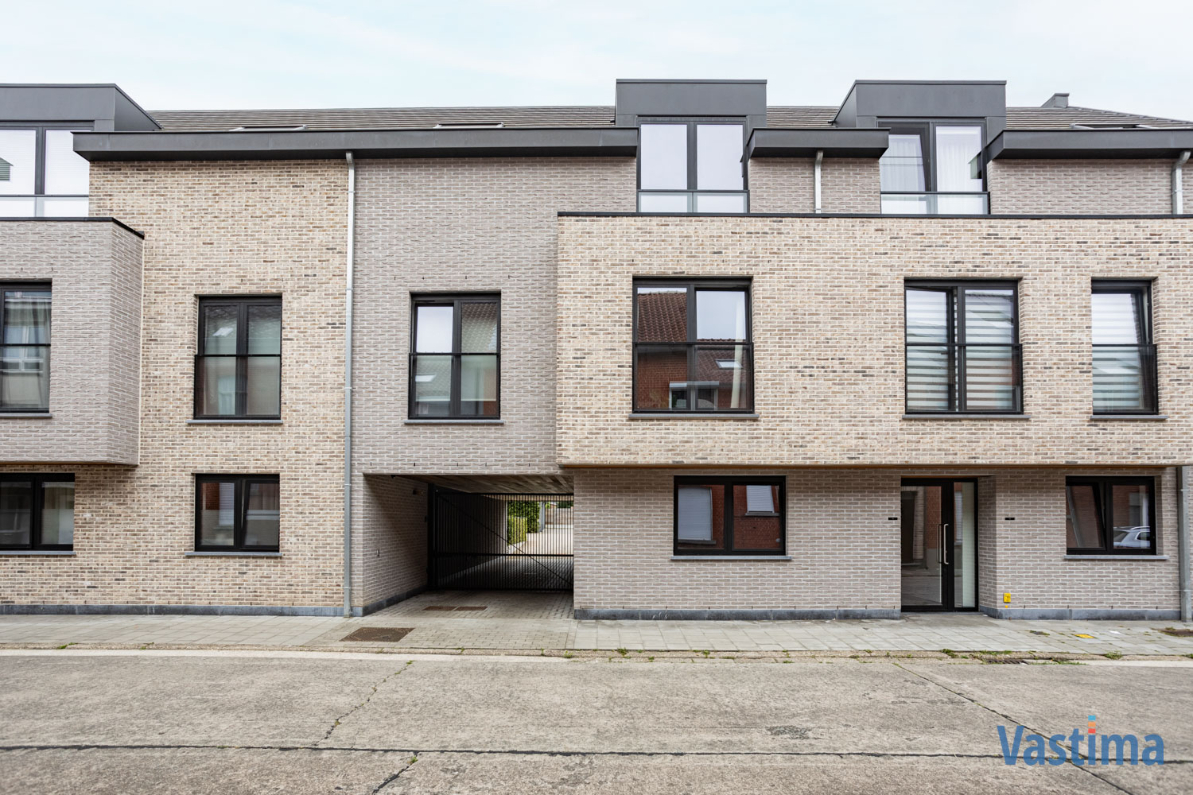 Immo Vastima - Appartement Verhuurd Aalst - Energiezuinig nieuwbouwappartement met 2 slaapkamers, terras en garagebox