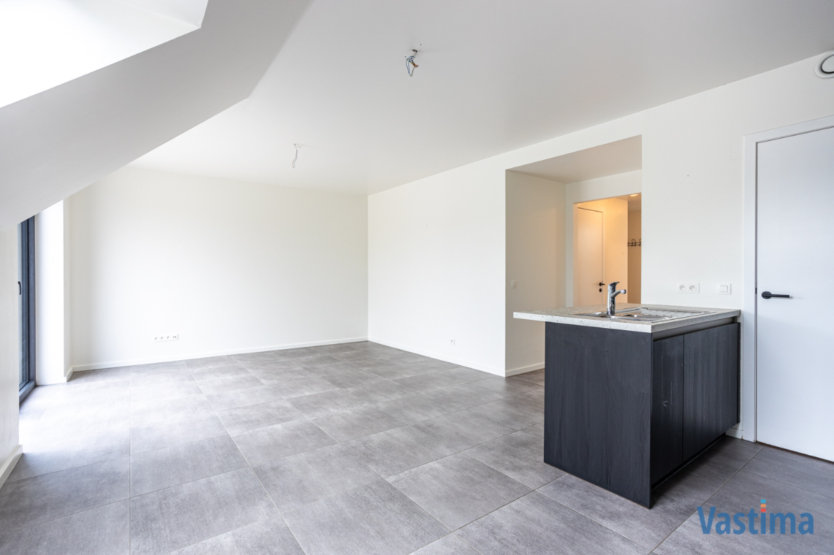 Immo Vastima - Appartement Verhuurd Aalst - Energiezuinig nieuwbouwappartement met 2 slaapkamers, terras en garagebox