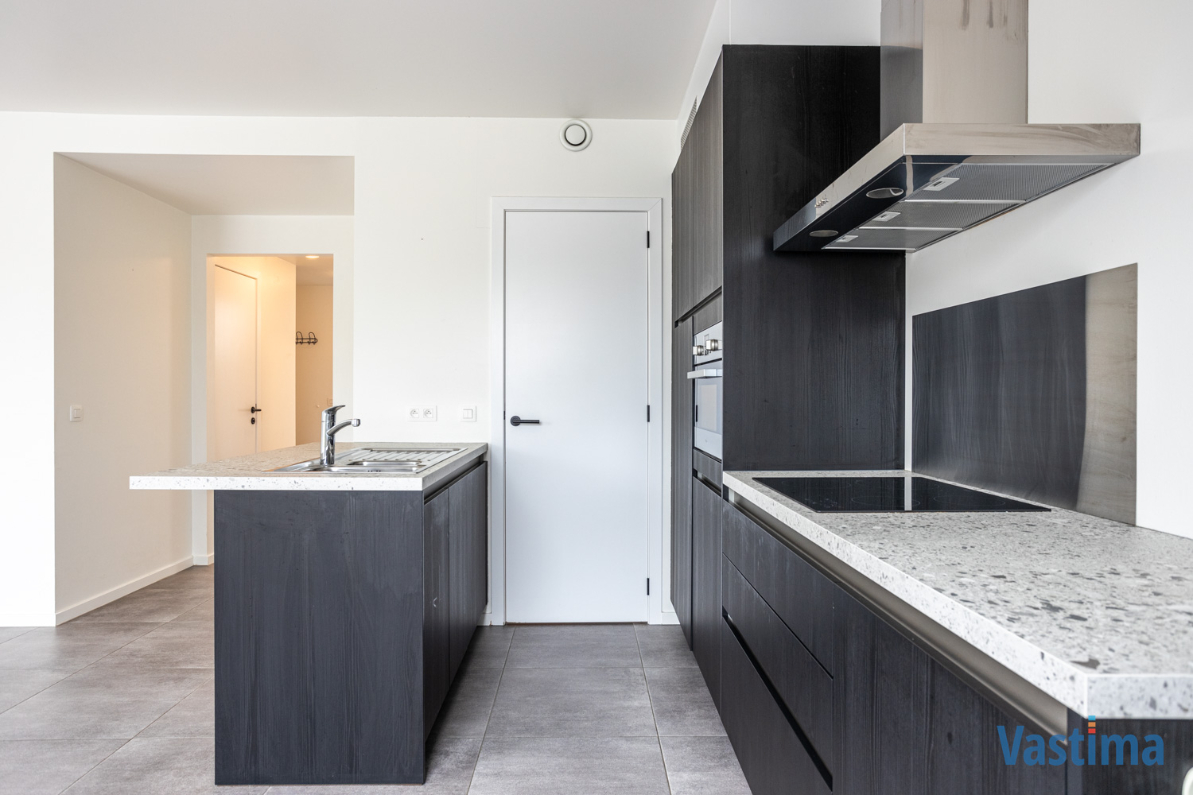 Immo Vastima - Appartement Verhuurd Aalst - Energiezuinig nieuwbouwappartement met 2 slaapkamers, terras en garagebox