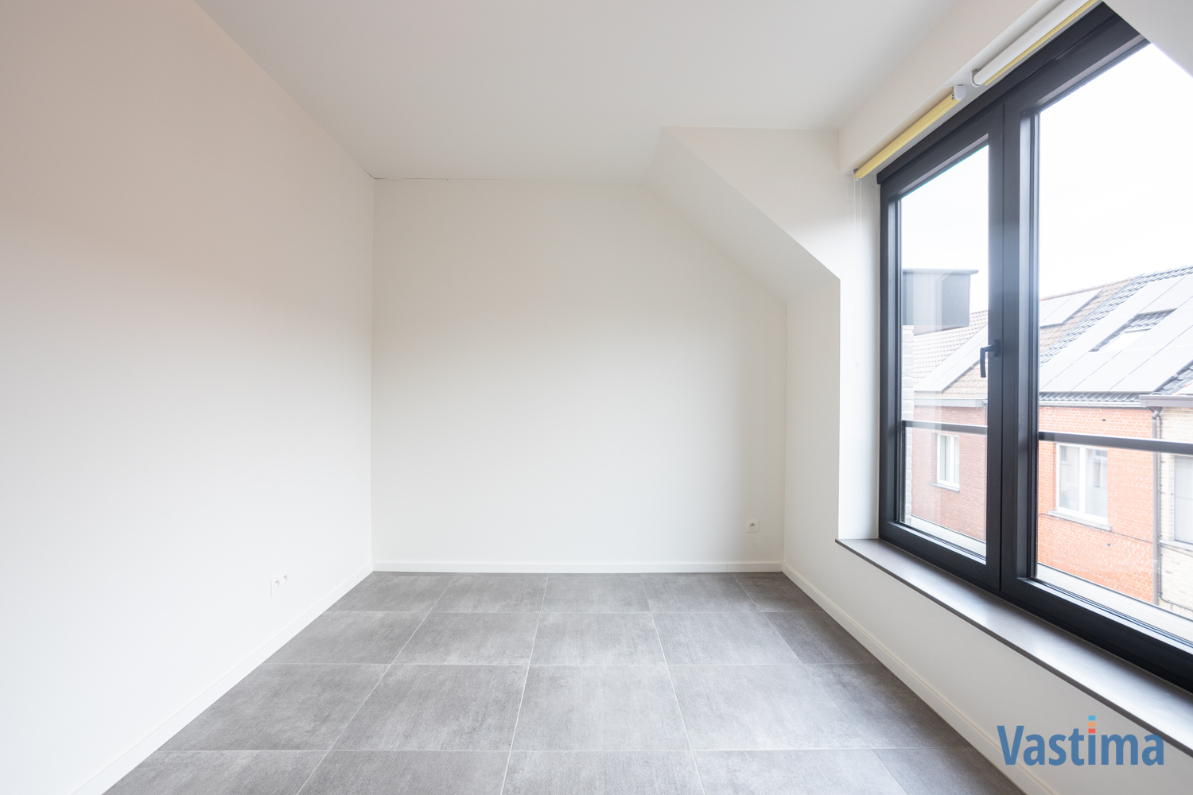 Immo Vastima - Appartement Verhuurd Aalst - Energiezuinig nieuwbouwappartement met 2 slaapkamers, terras en garagebox