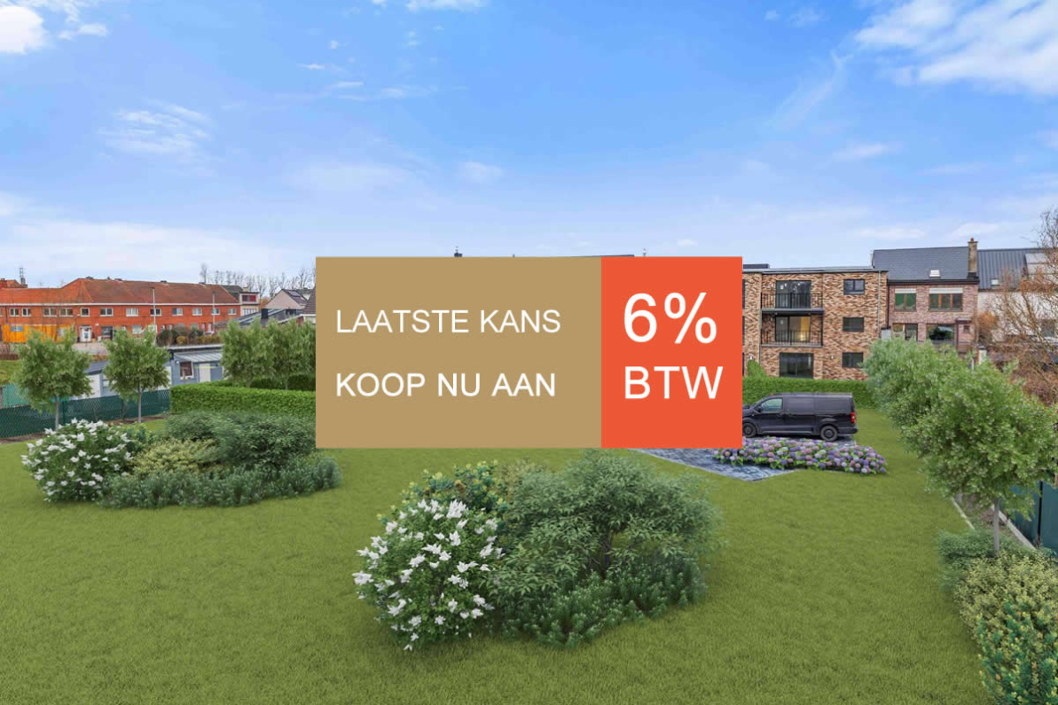 Immo Vastima - Appartement Te koop Aalst - Nieuwbouwproject OSCAR in de groene rand van Aalst