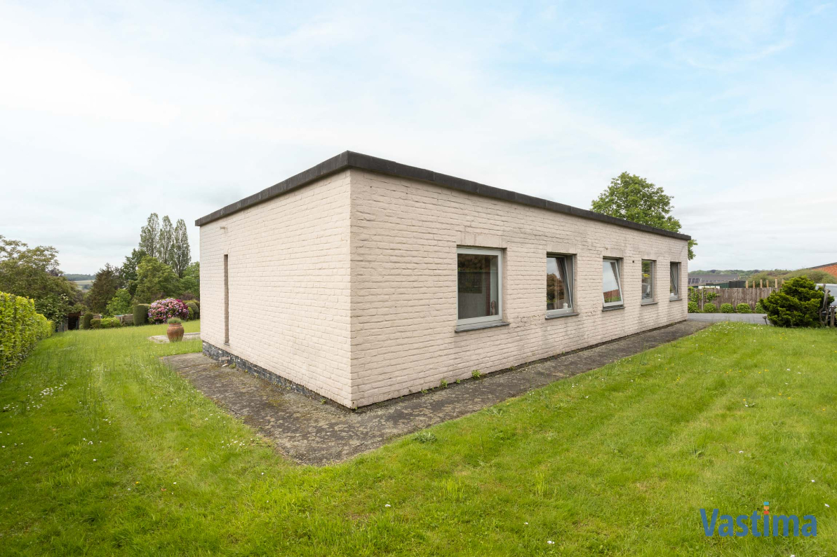 Immo Vastima - Huis Te koop Asse - Modernistische Villa met zwembad in een oase van groen