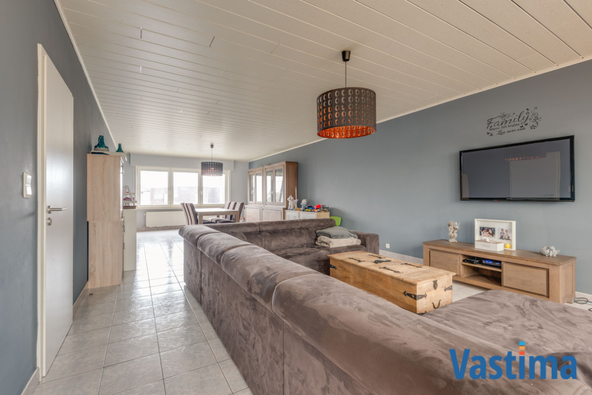 Immo Vastima - Appartement Verhuurd Heldergem - Riant duplex appartement in centrum Heldergem