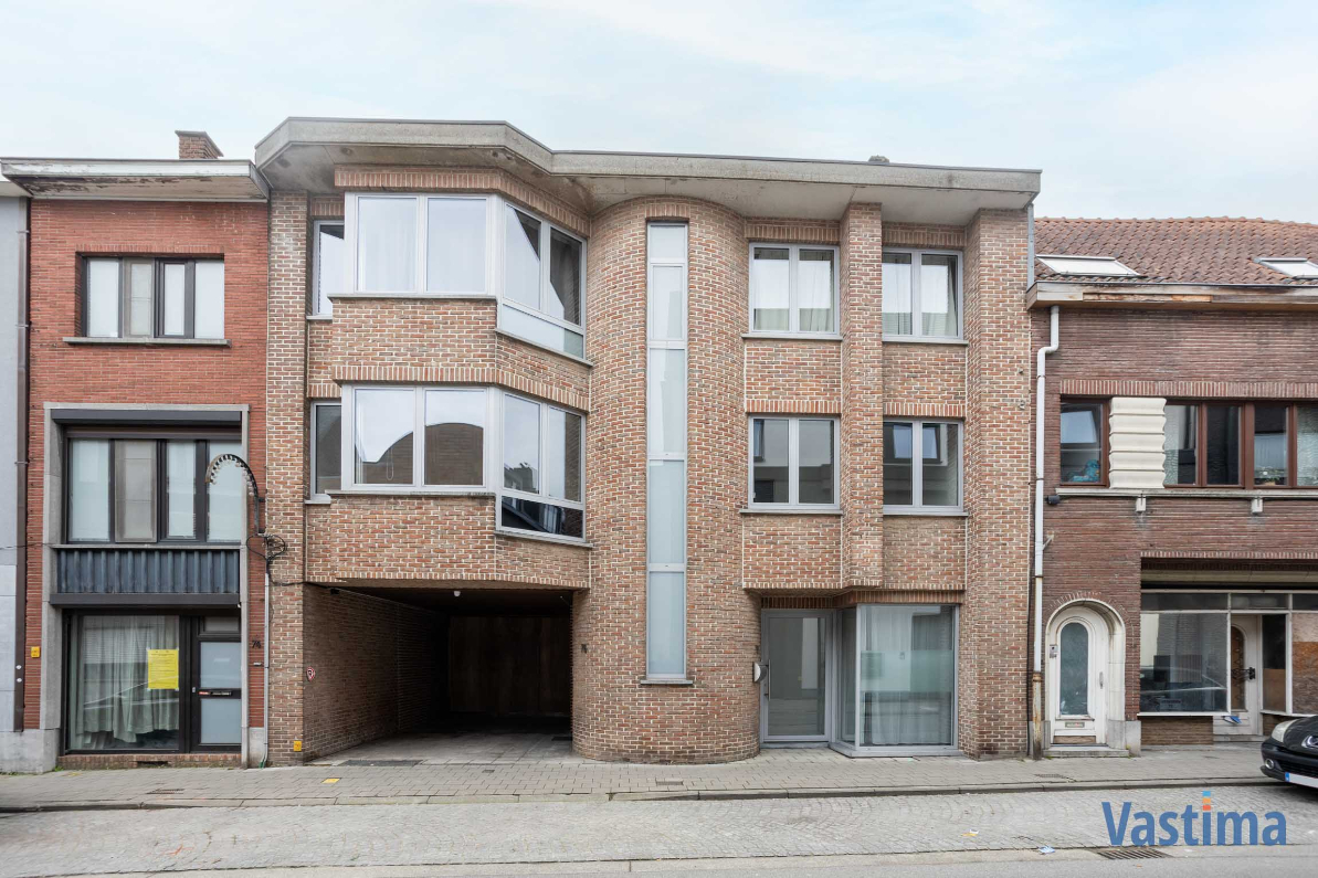 Immo Vastima - Appartement Te huur Aalst - Lichtrijk leefappartement met 2 slaapkamers, ruim terras en garage