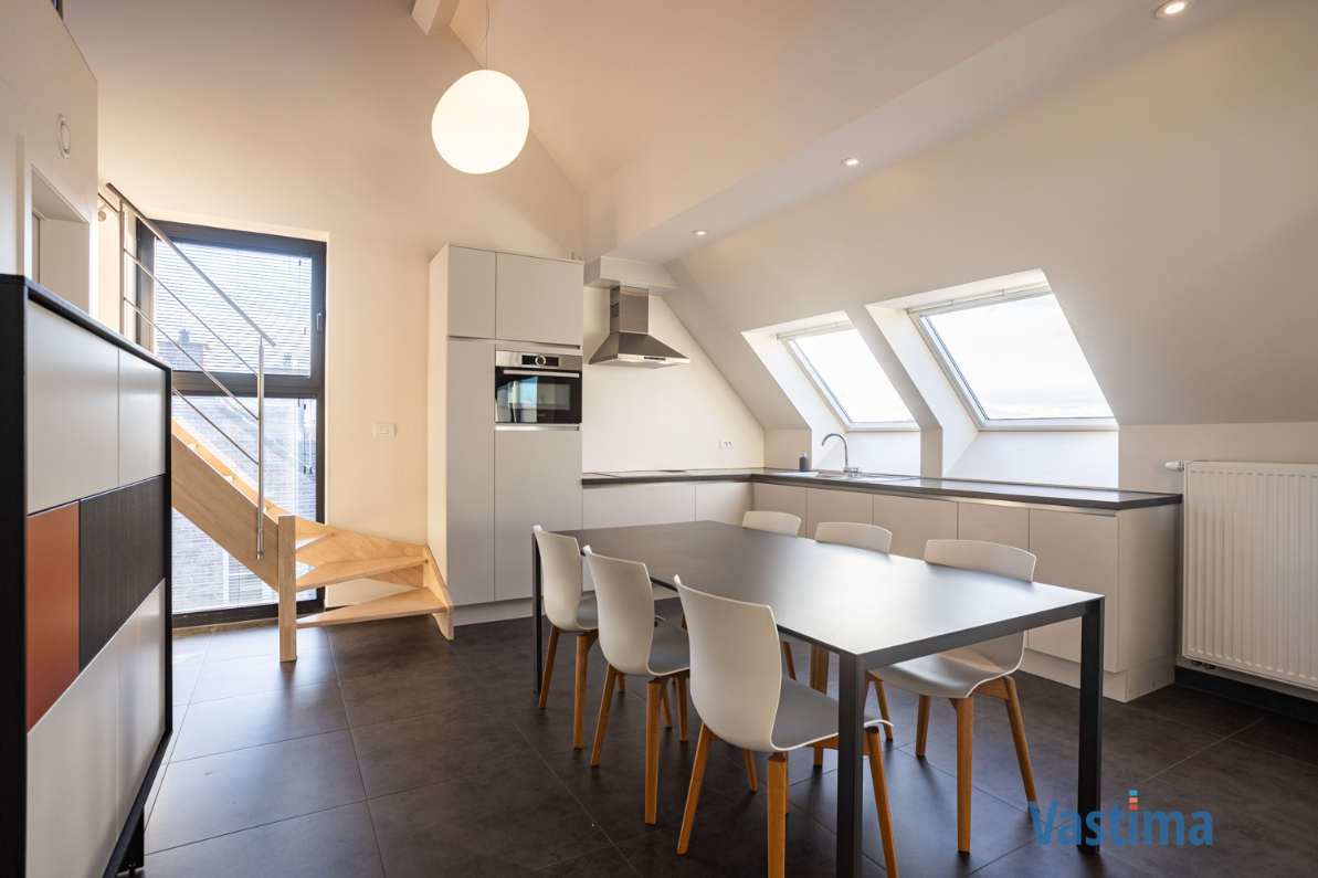 Immo Vastima - Appartement Te koop Aalst - Exclusieve duplex met 3 slaapkamers en terras