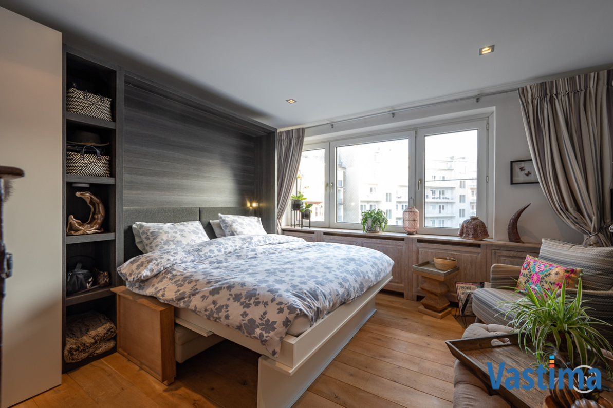 Immo Vastima - Appartement Te koop Knokke - Instapklare bemeubelde studio nabij het strand