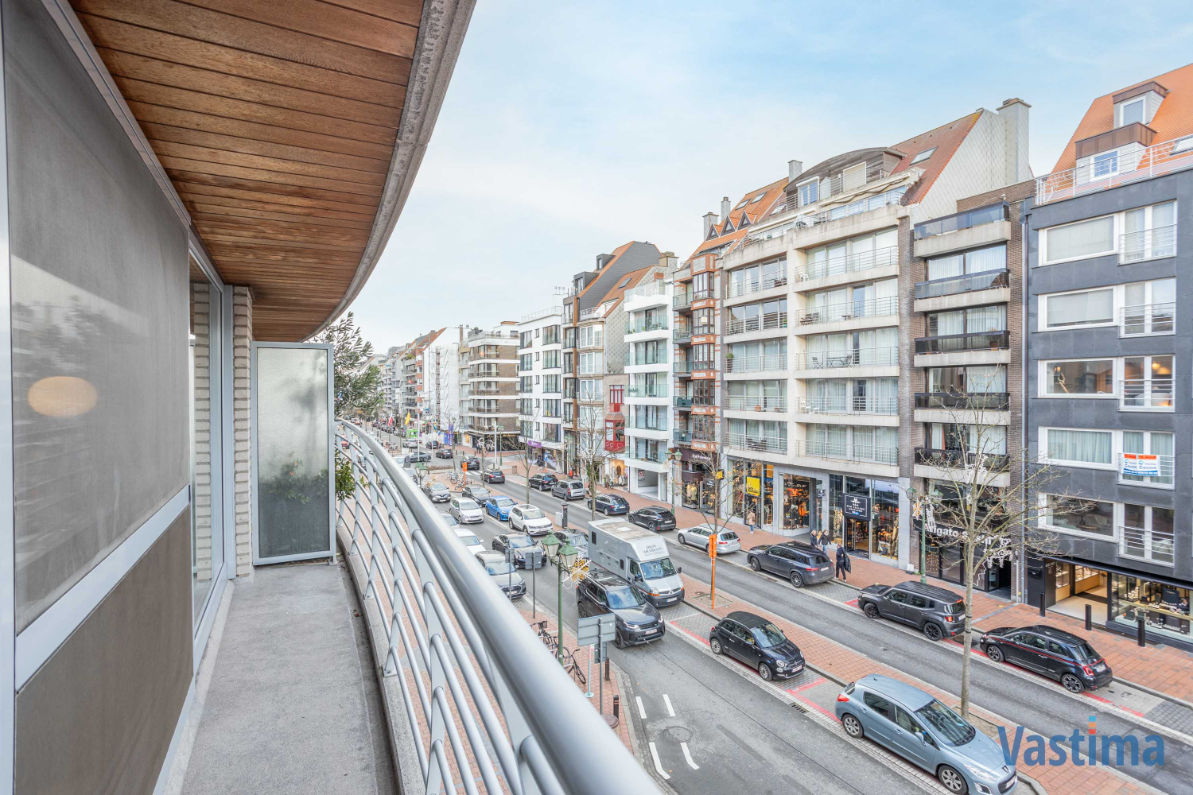 Immo Vastima - Appartement Te huur Knokke - Hedendaags leefappartement met 2 terrassen