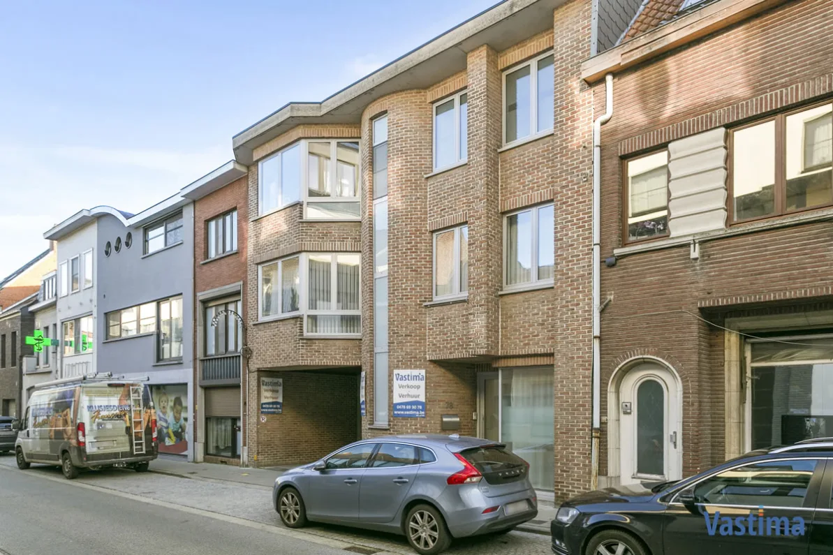 Immo Vastima - Appartement Verhuurd Aalst - Gelijkvloers 1-slaapkamer appartement centrum Aalst