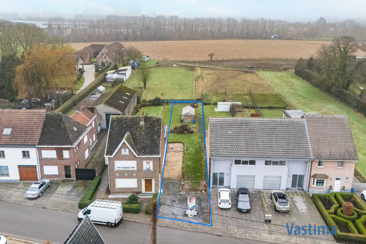 Immo Vastima - Grond Verkocht Erondegem - Bouwgrond voor gesloten bebouwing met open zicht