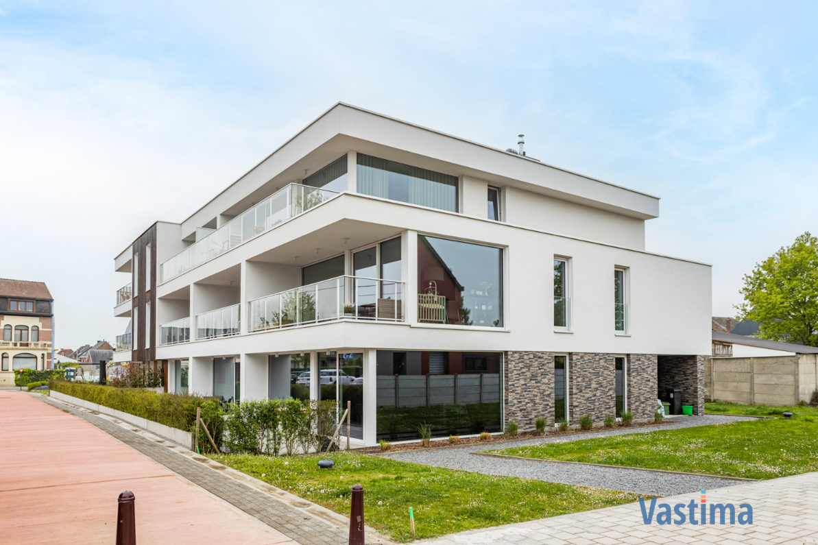 Immo Vastima - Appartement Te koop Erembodegem - State of the art BEN-appartement met 2 slaapkamers en ruim terras