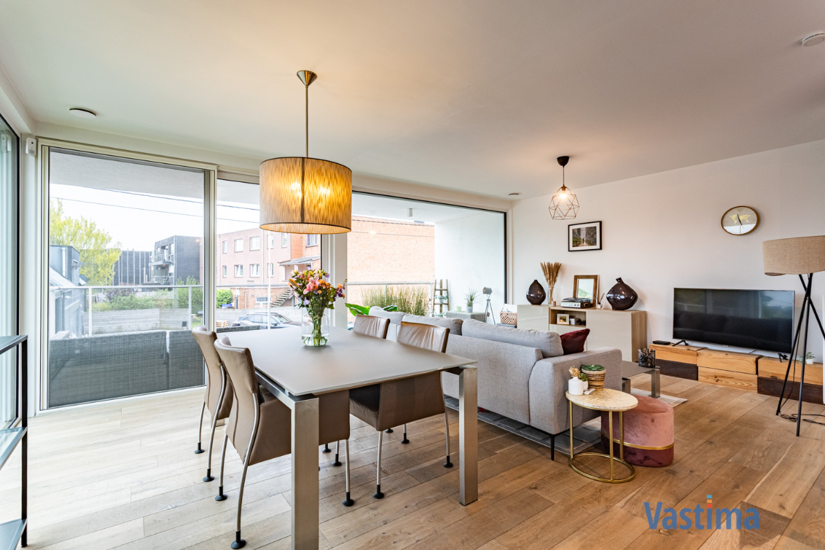 Immo Vastima - Appartement Te koop Erembodegem - State of the art BEN-appartement met 2 slaapkamers en ruim terras