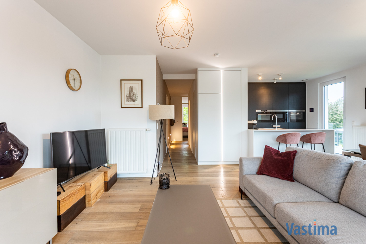 Immo Vastima - Appartement Te koop Erembodegem - State of the art BEN-appartement met 2 slaapkamers en ruim terras