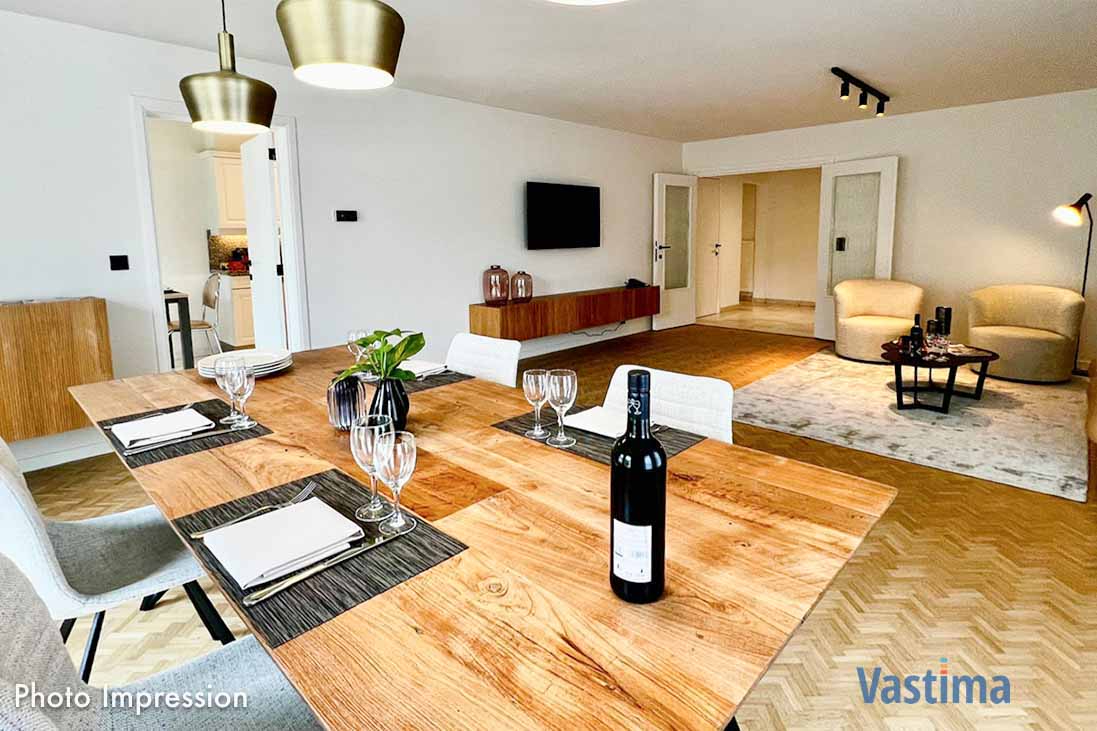 Immo Vastima - Appartement Te koop Aalst - Leefappartement op het Keizersplein met 3 slaapkamers en garage