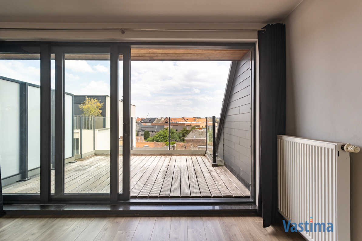Immo Vastima - Appartement Te koop Aalst - Penthouse met 2 terrassen met zicht over de skyline van Aalst