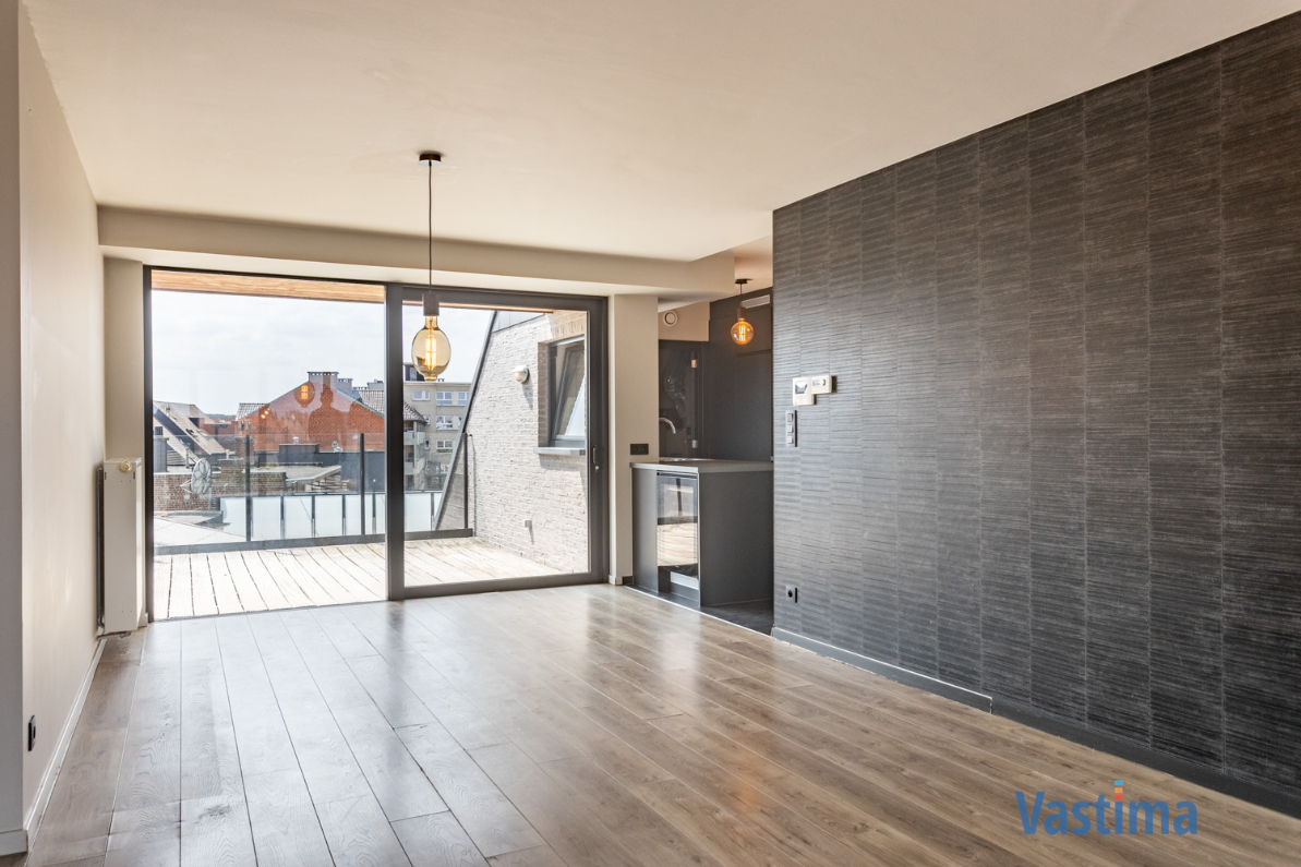 Immo Vastima - Appartement Te koop Aalst - Penthouse met 2 terrassen met zicht over de skyline van Aalst