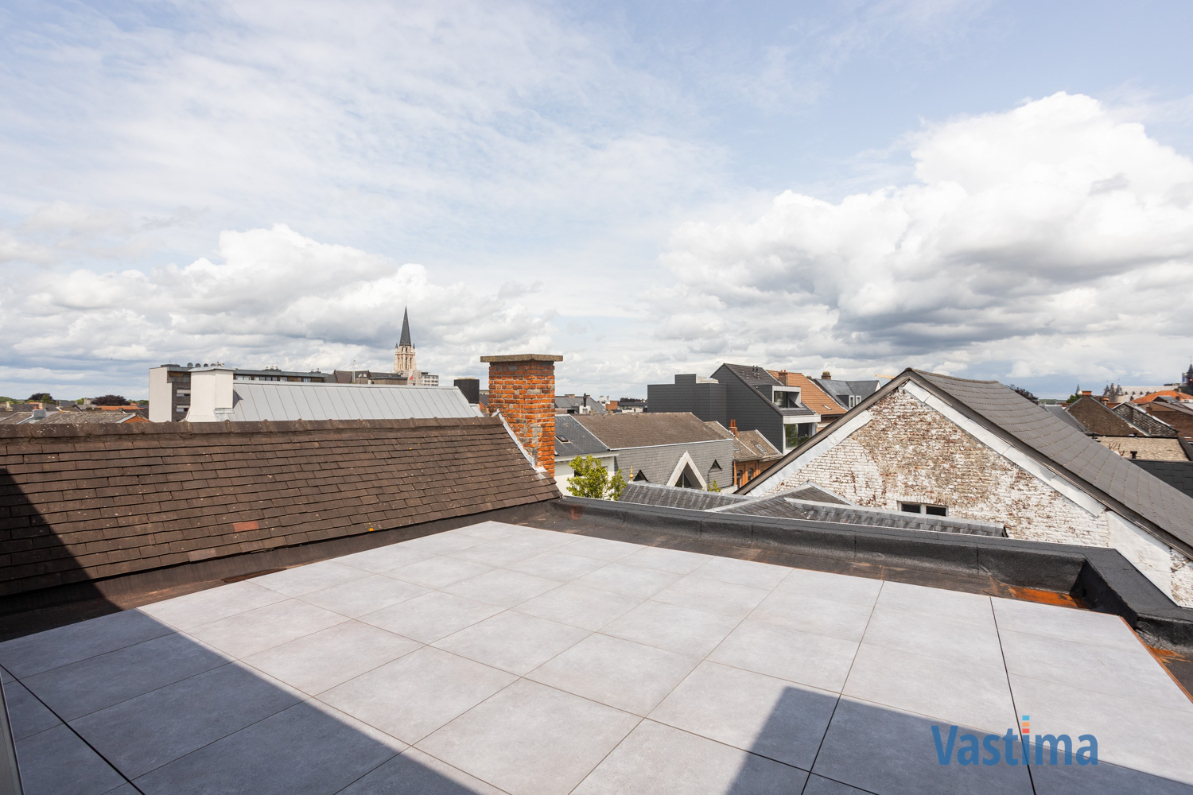 Immo Vastima - Appartement Te koop Aalst - Penthouse met twee terrassen en panoramisch uitzicht over Aalst