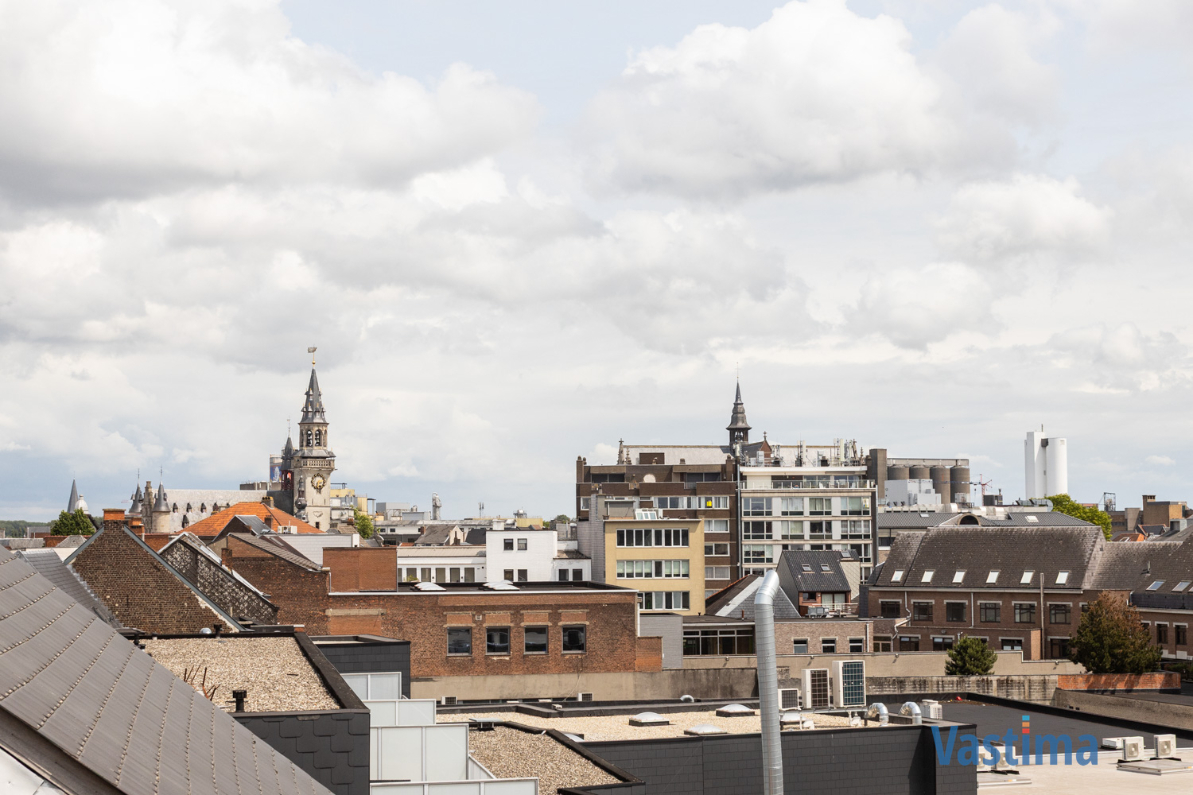 Immo Vastima - Appartement Te koop Aalst - Penthouse met twee terrassen en panoramisch uitzicht over Aalst