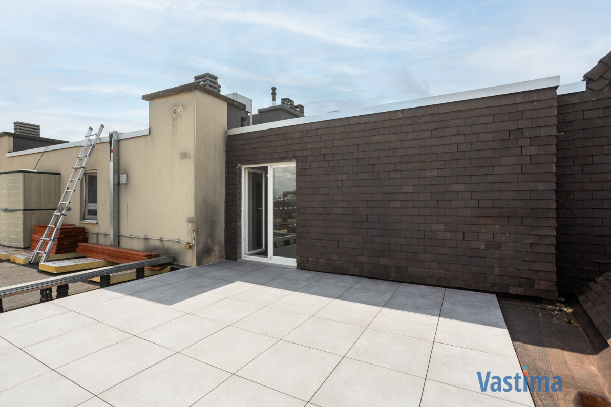 Immo Vastima - Appartement Te koop Aalst - Penthouse met twee terrassen en panoramisch uitzicht over Aalst