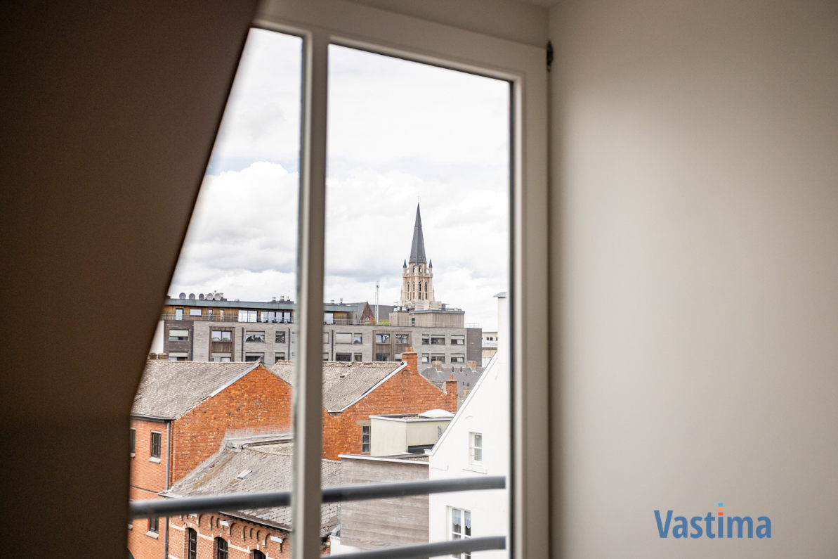 Immo Vastima - Appartement Te koop Aalst - Penthouse met twee terrassen en panoramisch uitzicht over Aalst