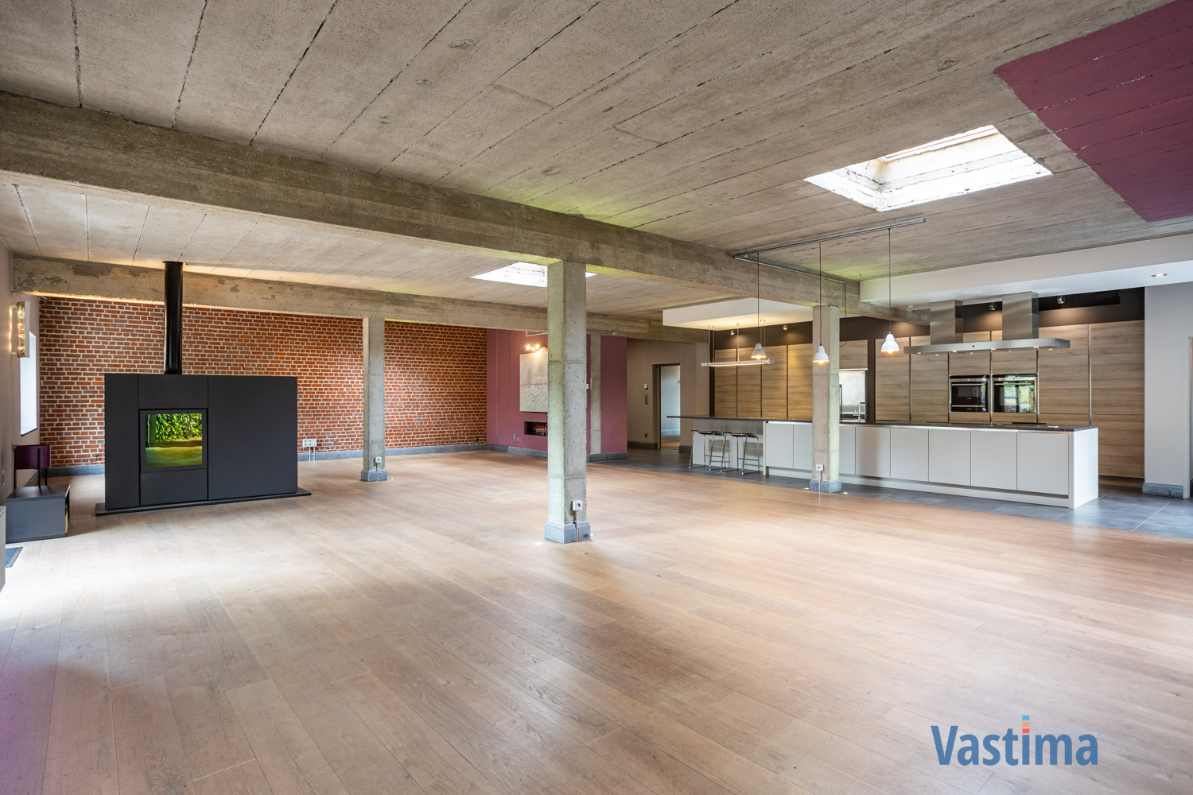Immo Vastima - Appartement Te koop Moorsel - State of the art loft met groot terras, garage en polyvalente ruimtes – Een woonbeleving uniek in zijn soort