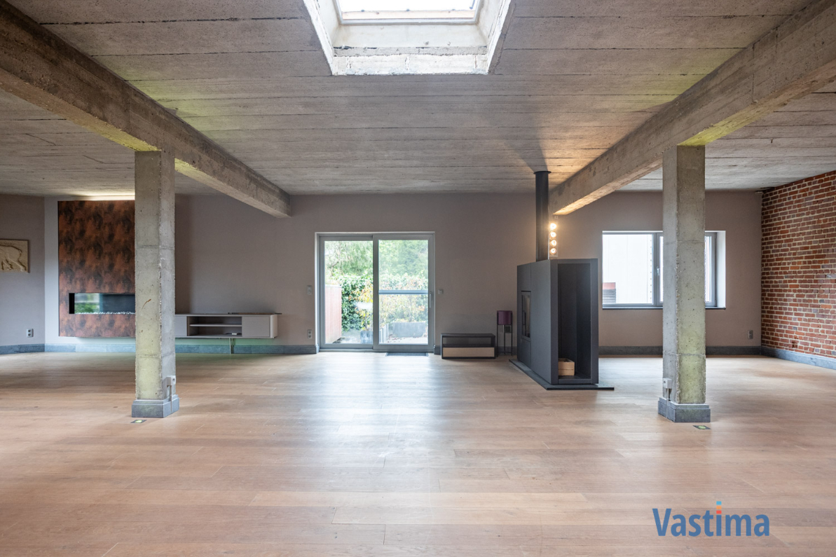Immo Vastima - Appartement Te koop Moorsel - State of the art loft met groot terras, garage en polyvalente ruimtes – Een woonbeleving uniek in zijn soort