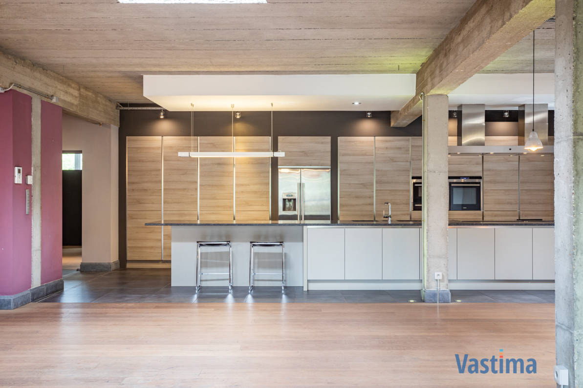 Immo Vastima - Appartement Te koop Moorsel - State of the art loft met groot terras, garage en polyvalente ruimtes – Een woonbeleving uniek in zijn soort