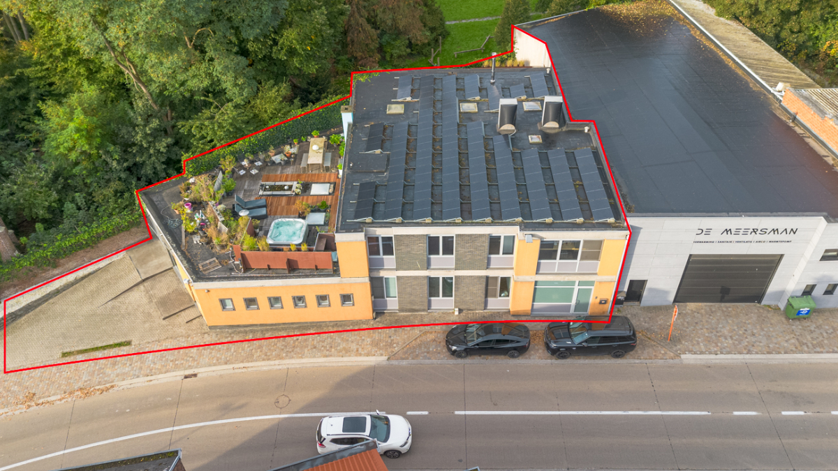 Immo Vastima - Appartement Te koop Moorsel - State of the art loft met groot terras, garage en polyvalente ruimtes – Een woonbeleving uniek in zijn soort