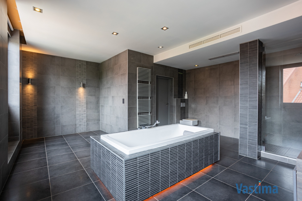 Immo Vastima - Kantoor Te koop Moorsel - State of the art loft met groot terras, garage en polyvalente ruimtes – Een woonbeleving uniek in zijn soort