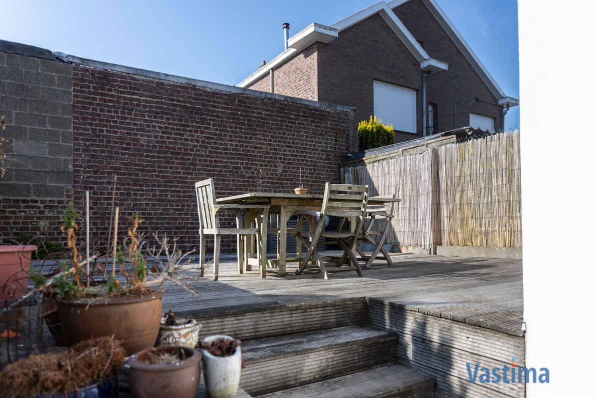 Immo Vastima - Appartement Te koop Erembodegem - Instapklaar gelijkvloersappartement met 2 slaapkamers en zeer ruim terras