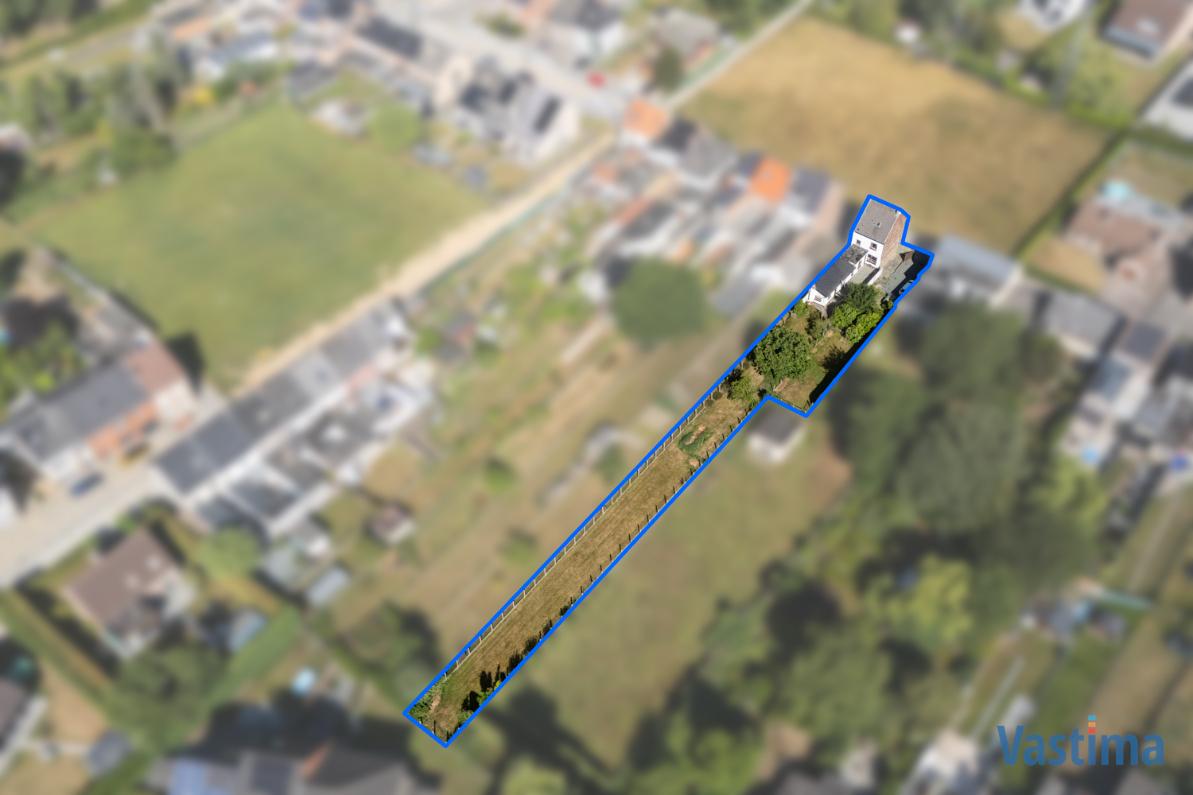Immo Vastima - Grond Te koop Erembodegem - Bouwgrond nabij centrum Erembodegem met zuidgerichte tuin