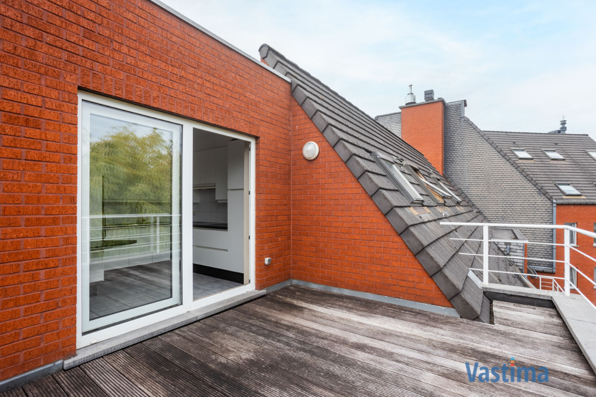 Immo Vastima - Appartement Te koop Aalst - Licht, ruimte en locatie – appartement met 2 slaapkamers, groot terras en garage