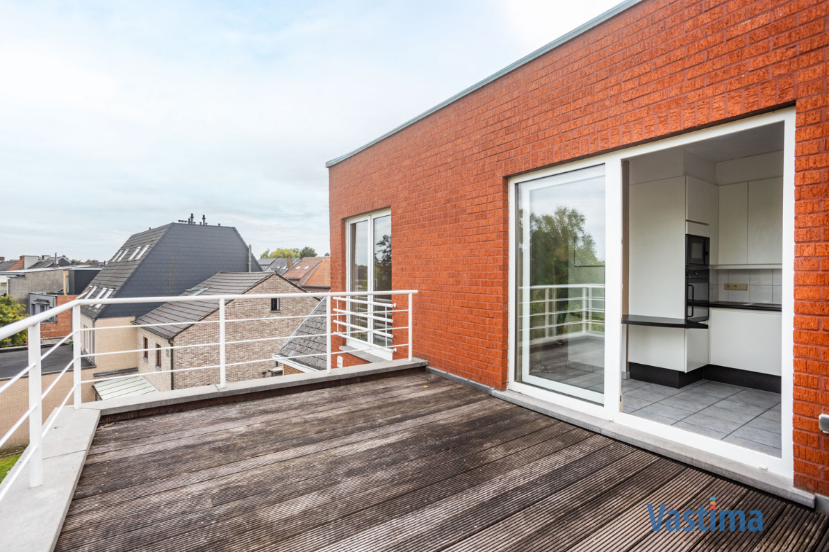 Immo Vastima - Appartement Te koop Aalst - Licht, ruimte en locatie – appartement met 2 slaapkamers, groot terras en garage
