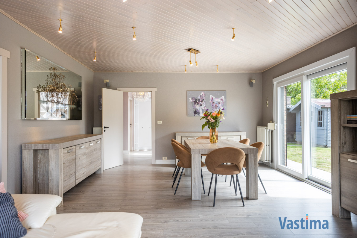 Immo Vastima - Huis Te koop Aalst - Halfopen bebouwing met zonnige tuin in doodlopende straat