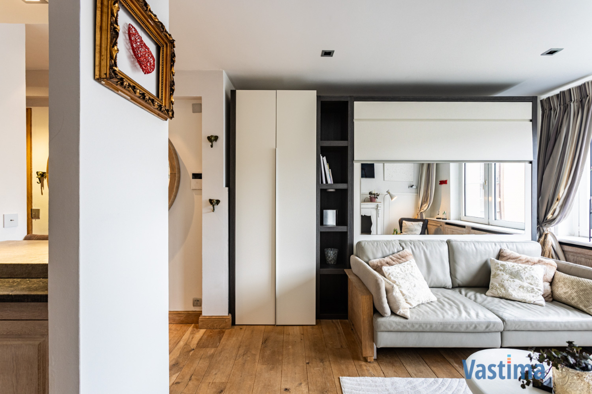 Immo Vastima - Appartement Te koop Knokke - Instapklare bemeubelde studio nabij het strand