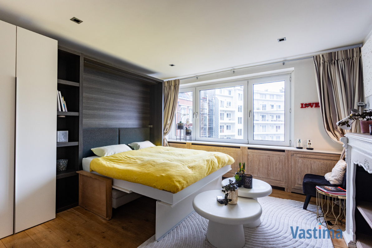 Immo Vastima - Appartement Te koop Knokke - Instapklare bemeubelde studio nabij het strand