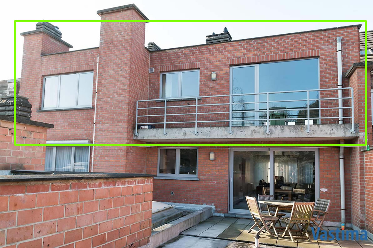 Immo Vastima - Appartement Te huur Aalst - Lichtrijk leefappartement met 2 slaapkamers en terras