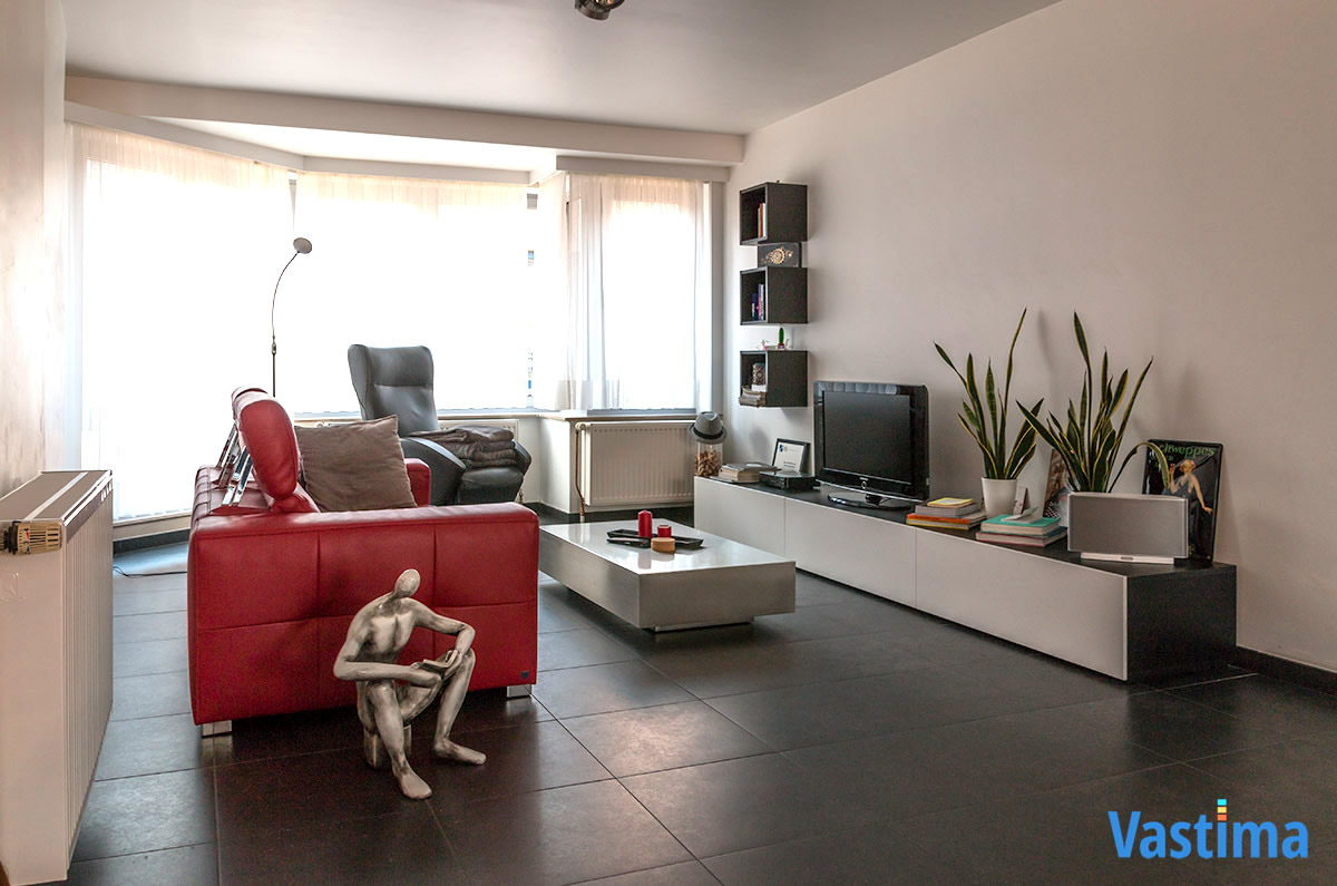 Immo Vastima - Appartement Te huur Aalst - Lichtrijk leefappartement met 2 slaapkamers en terras