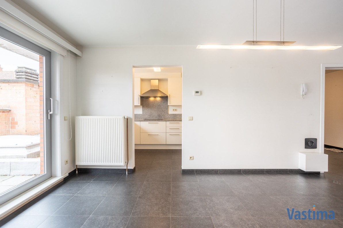 Immo Vastima - Appartement Te huur Aalst - Lichtrijk leefappartement met 2 slaapkamers en terras