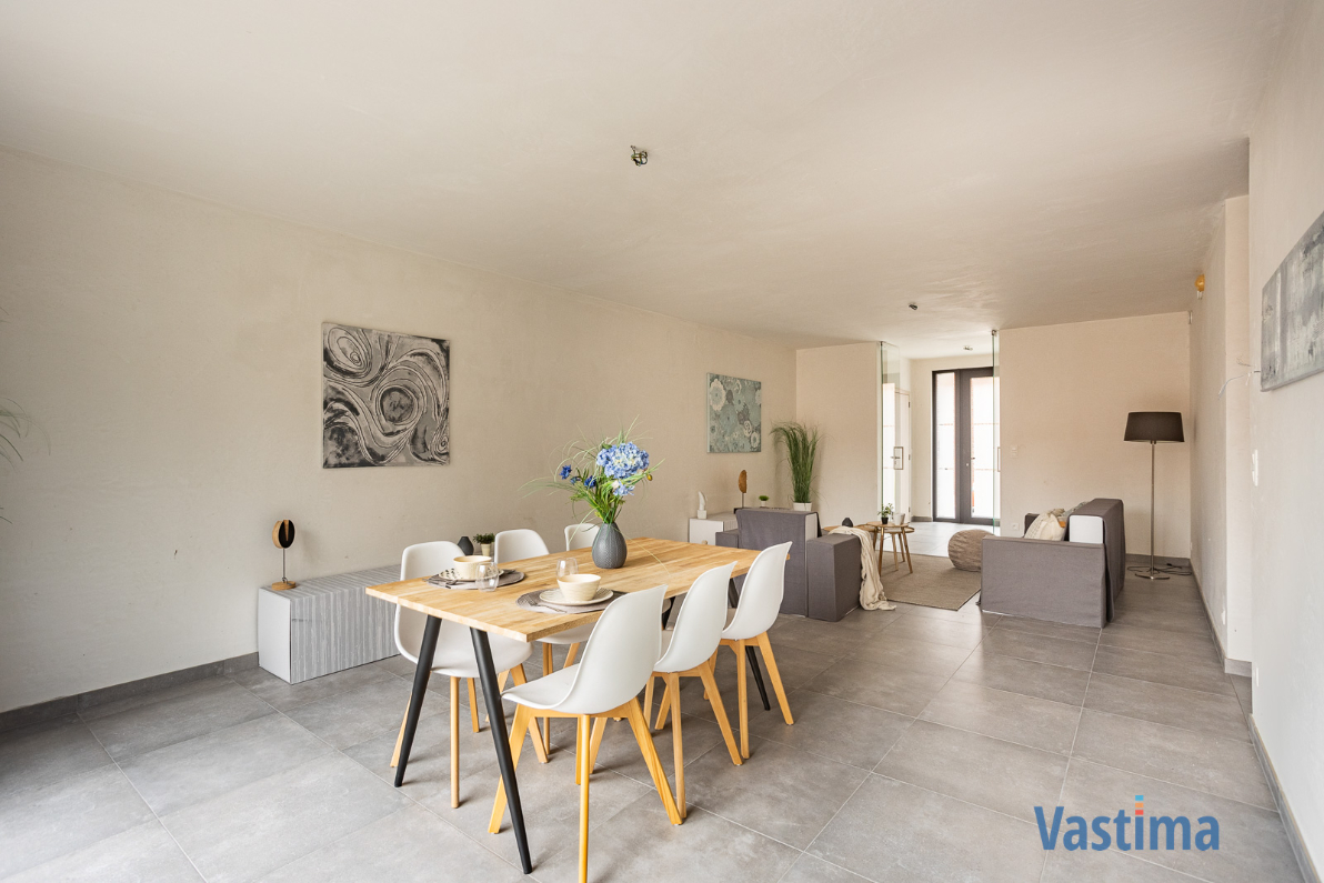 Immo Vastima - Huis Te koop Denderleeuw - Nieuwbouw gesloten woning met 3 slaapkamers, garage en tuin